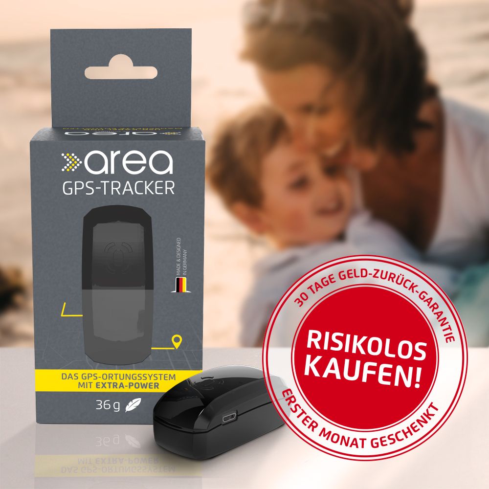 area GPSTracker für Senioren und Kinder